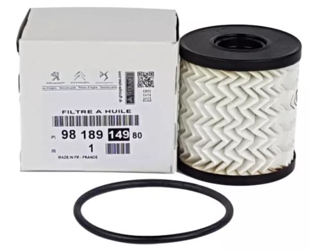 Citroen C3 (2010-2016) 1.4 Vti ve 1.6 Vti Benzinli Motor Yağ Filtresi (Orijinal)
