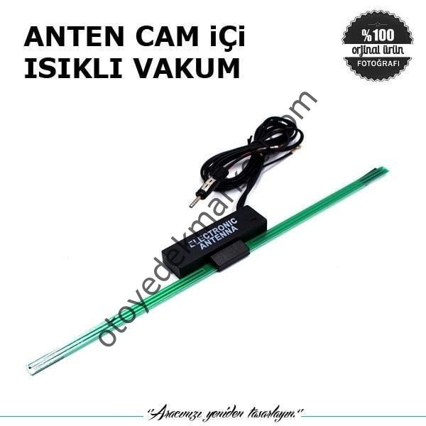 Anten Cam içi Işıklı Vakum
