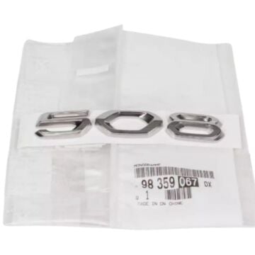 Peugeot 508 (2019-2023) Bagaj Kapağı ''508'' Yazısı (Orijinal)