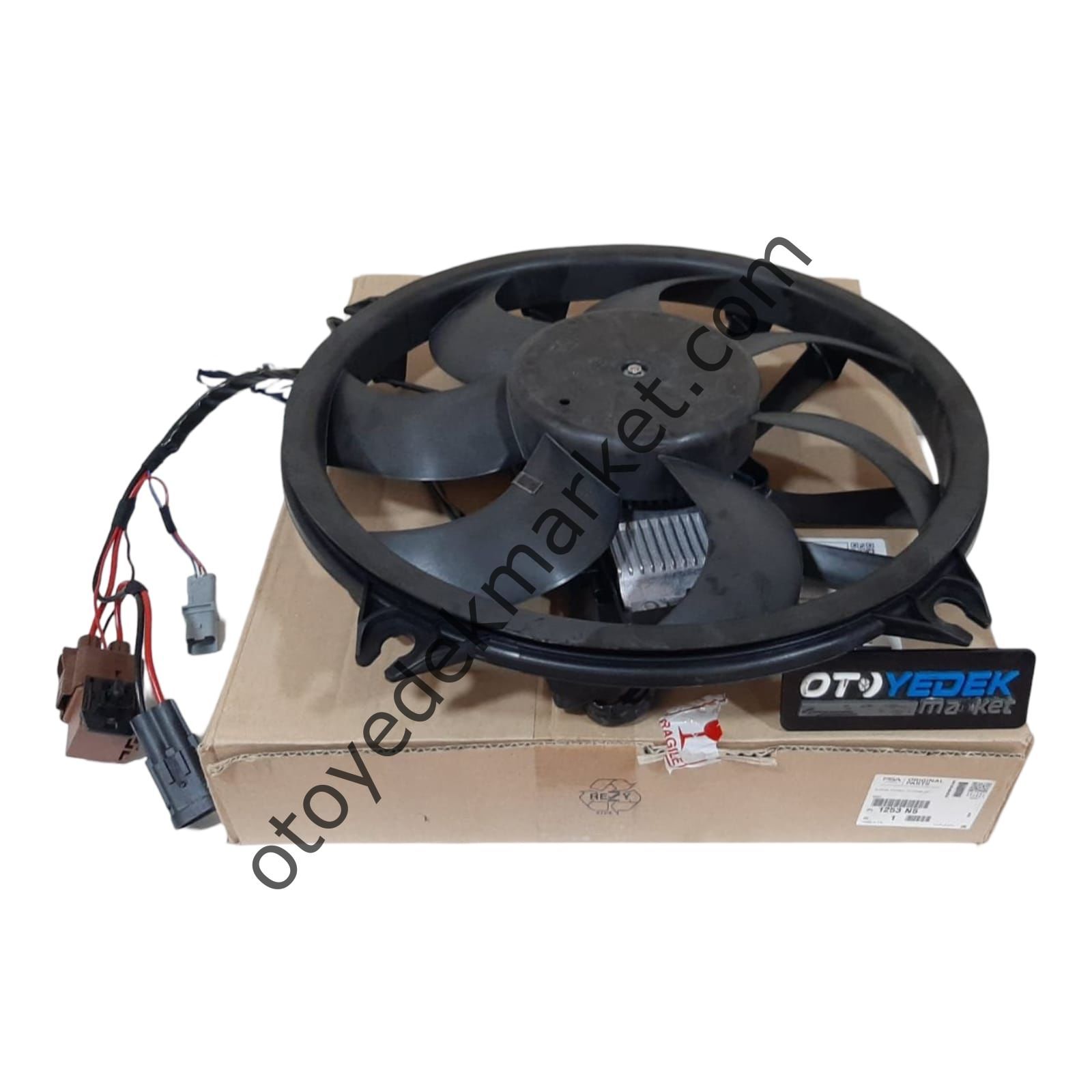 Citroen C5 (2006-2015) Fan Motoru Beyinli (Orijinal)