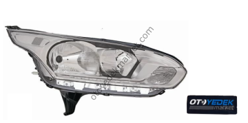 Ford Connect (2014-2019) Ön Far Motorlu Sol Krom Beyaz Sinyalli (TYC)