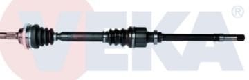Peugeot 206 (2002-2008) 1.6 16V Benzinli Sağ Aks (Veka)