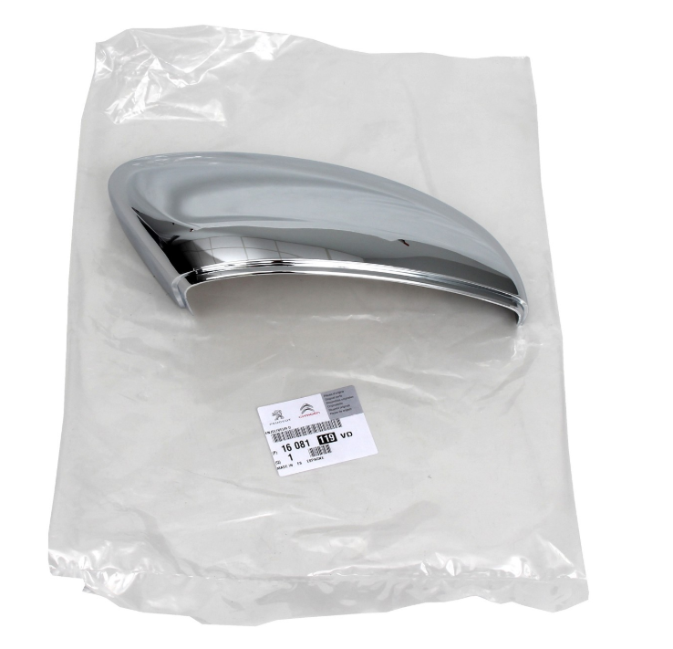 Peugeot 208 (2020-2025) Sağ Ayna Kapağı Krom (Orijinal)