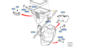 Ford Focus (2003-2007) Susturucu Komple (Otosan)