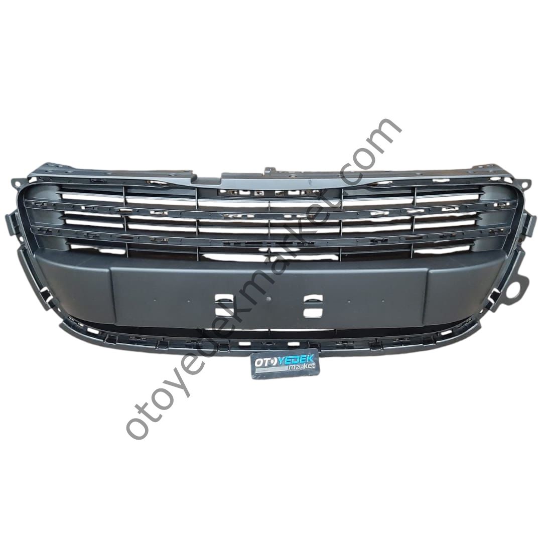 PEUGEOT 508 (2011-2018) ÖN TAMPON ORTA IZGARA SİYAH (ORİJİNAL)