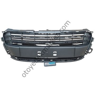 PEUGEOT 508 (2011-2018) ÖN TAMPON ORTA IZGARA SİYAH (ORİJİNAL)