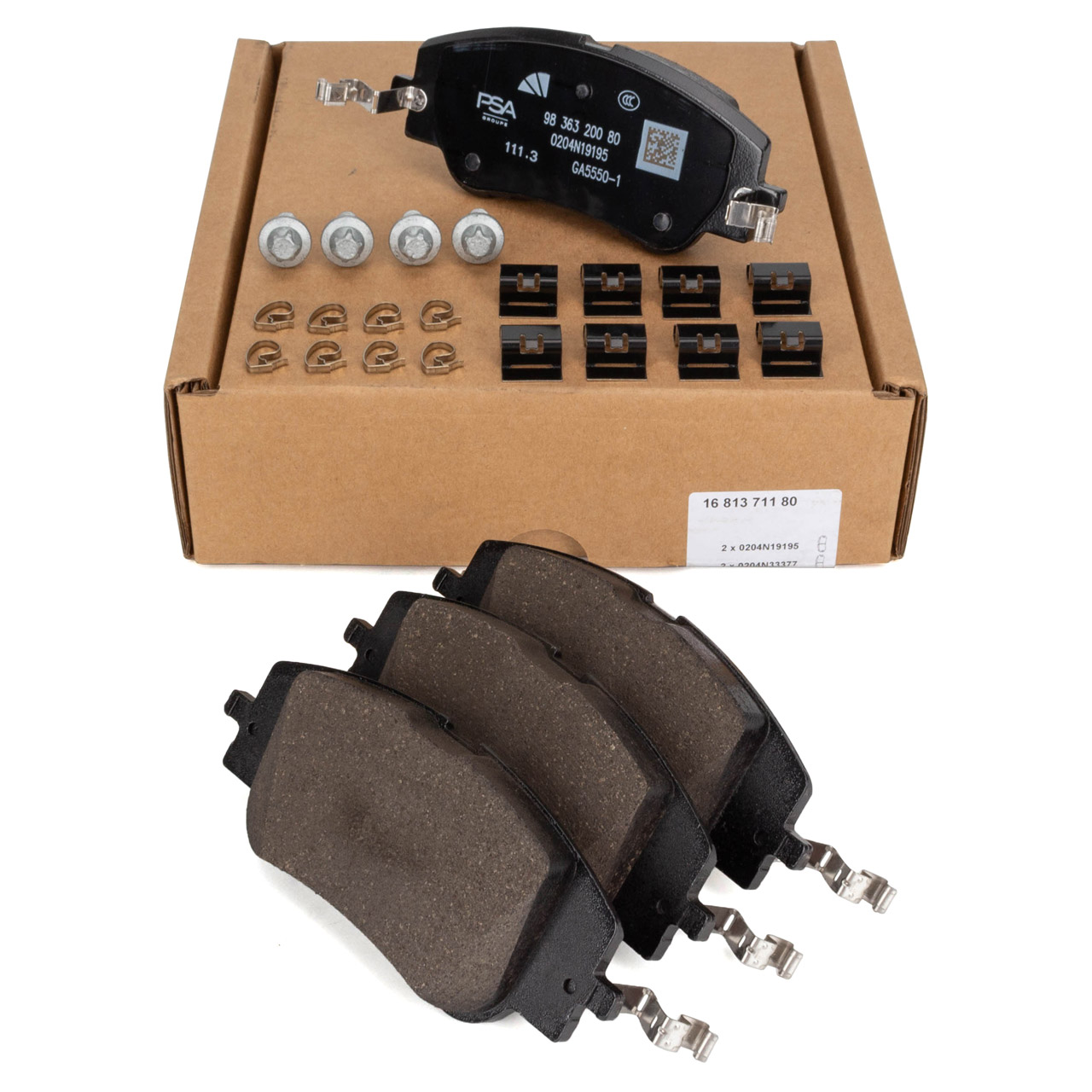 Citroen C3 (2025-2026) Ön Fren Balata Takımı (Orijinal)