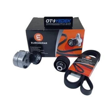 Citroen Nemo (2008-2013) 1.4 Hdi Alternatör Kayışı Ve Rulmanları Seti (Orijinal Eurorepar)
