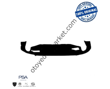 Peugeot 508 (2019-2023) Arka Tampon Alt Eteği / Difüzör Spoyleri (Orijinal)