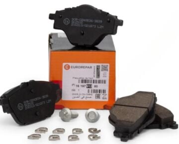 Peugeot 3008 (2016-2024) Arka Fren Balata Takımı (Orijinal Eurorepar)