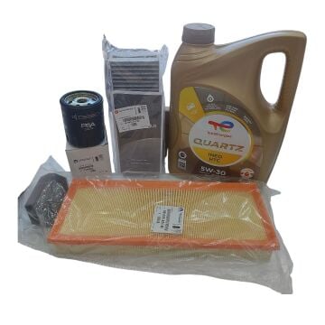 Opel Mokka (2021-2024) 1.2  Benzinli  Filtre Bakım Seti + Total Htc 5w30 (Orijinal)