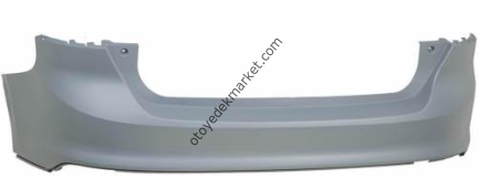 Ford Focus (2019-2023) Sedan Arka Tampon Sensörsüz (İthal)