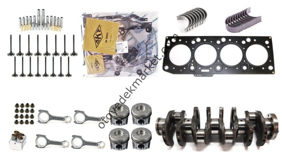 Ford Connect (2002-2013) 100 Ps Komple Pistonlu Motor Seti