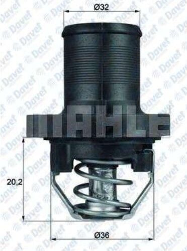 Peugeot 307 (2001-2005) 1.6 Benzinli Termostat (Mahle)