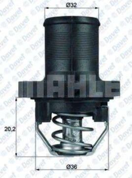 Peugeot 307 (2001-2005) 1.6 Benzinli Termostat (Mahle)