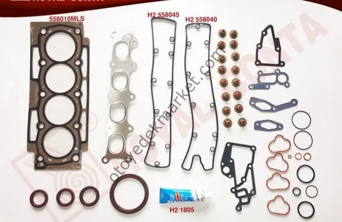 Peugeot 206 (1999-2004) Gti 2.0 16V Takım Conta (Royal)