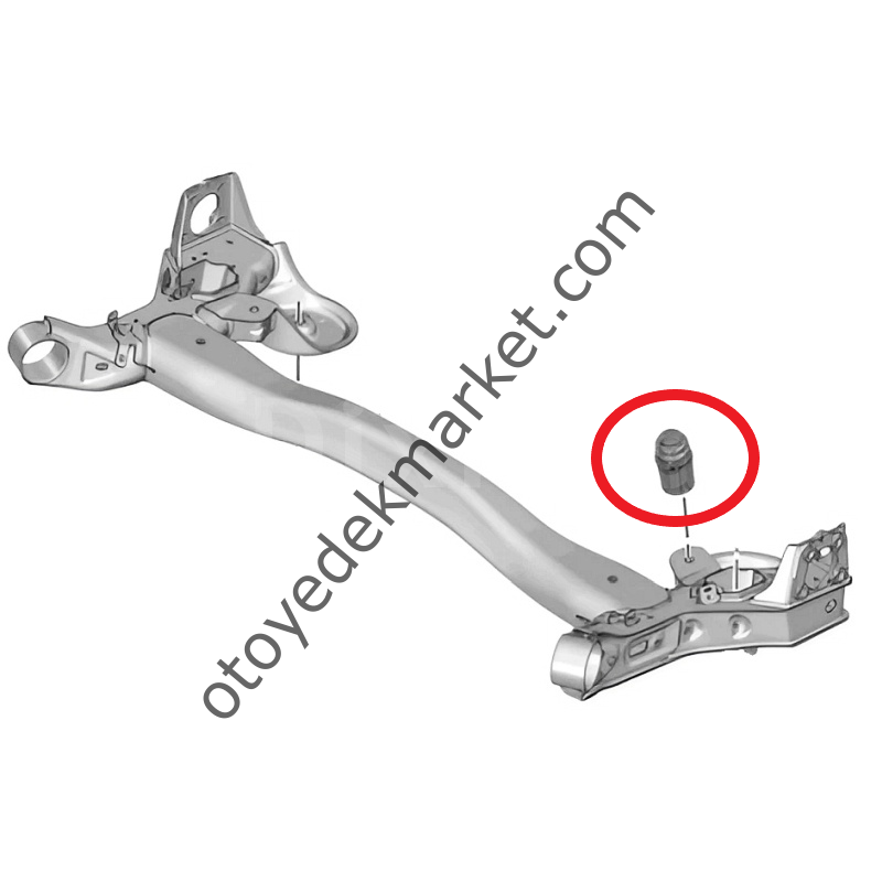 Opel Astra (2022-2024) Arka Amortisör Dayanak Takozu (Orijinal)