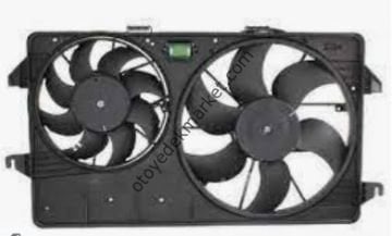 Ford Connect (2002-2013) Komple Fan Motoru (+Ac) Çiftli