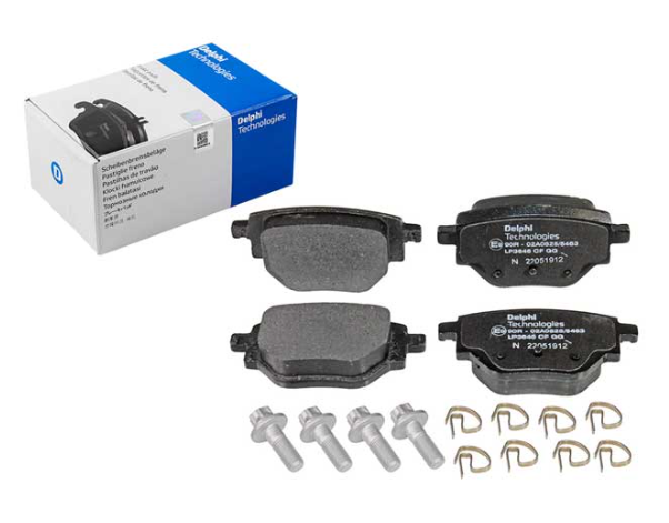 Peugeot 208 (2021-2025) Arka Fren Balata Takımı (Delphi)