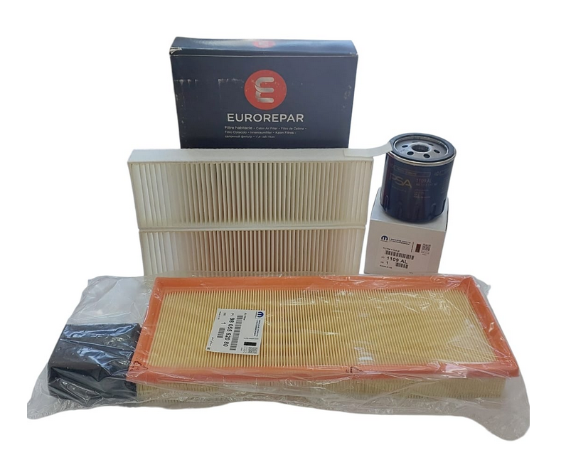 Citroen C3 (2017-2024) 1.2 PureTech Benzinli Filtre Bakım Seti (Orijinal)