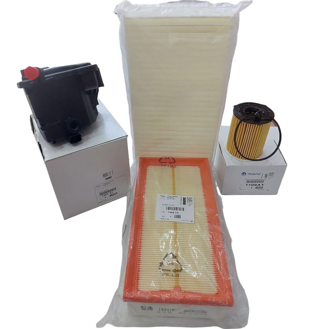 Peugeot 407 (2004-2012) 1.6 Hdı Filtre Bakım Seti Yağsız (Orijinal)