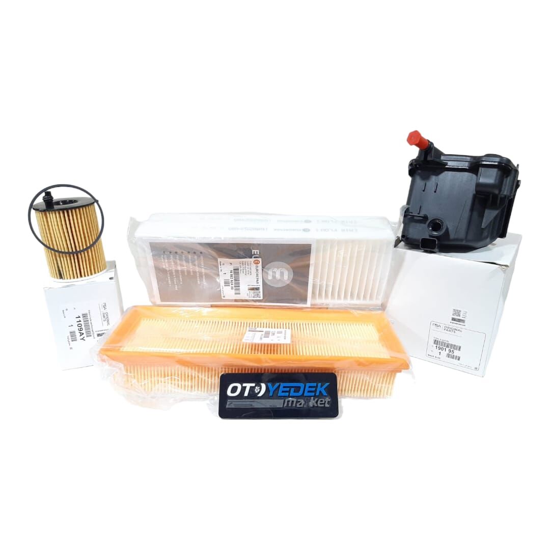 Peugeot Partner Teepe (2008-2011) 1.6 Hdı Yağsız Filtre Seti (Orijinal)