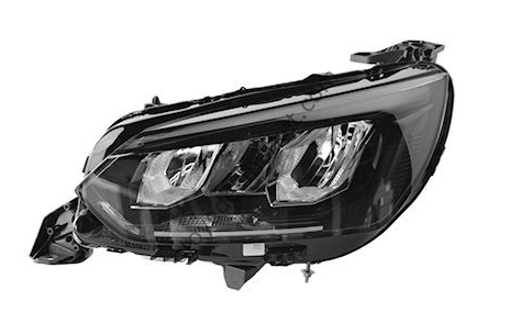 Peugeot 208 (2021-2024) Sol Ön Far, Eco Led (Taiwan)