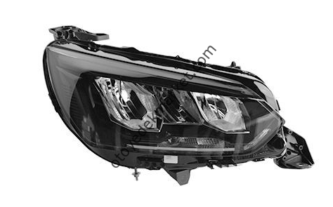 Peugeot 208 (2020-2024) Sağ Ön Far, Eco Led (Taiwan)