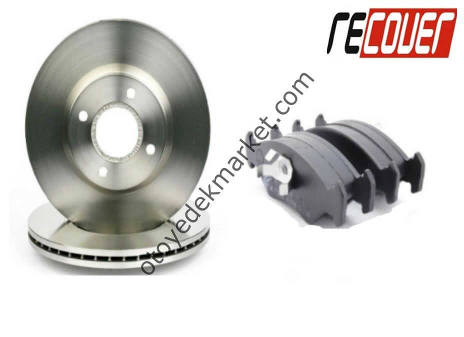 Ford B-Max (2008-2017) Ön Balata + Ön Disk Takımı (Recover)