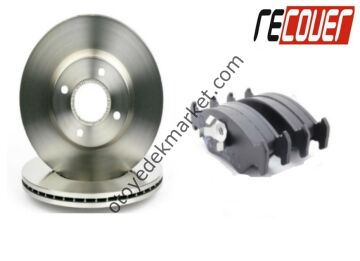 Ford B-Max (2008-2017) Ön Balata + Ön Disk Takımı (Recover)
