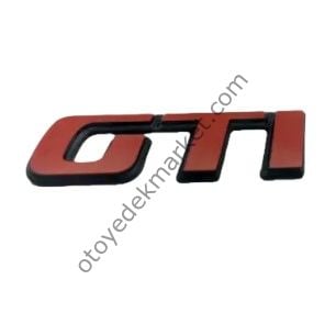 PEUGEOT 306 GTİ YAZISI KIRMIZI (ORİJİNAL)
