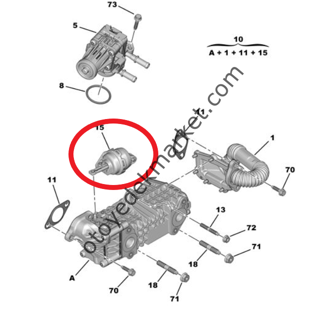 Citroen Berlingo (2018-2024) 1.5 Blue Hdi Egr By Pass Aksiyoneri / Motoru (Orijinal)