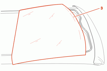 PEUGEOT 206 SUNROOF CAMI (ORJİNAL)