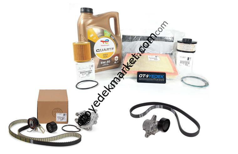 Peugeot 3008 (2018-2024) 1.5 Dizel Ağır Bakım Seti PSA (Orijinal)