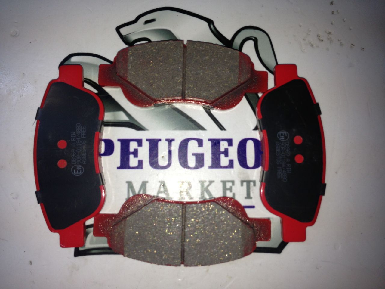 PEUGEOT 107 ÖN FREN BALATA TAKIMI (SERAMİKLİ)