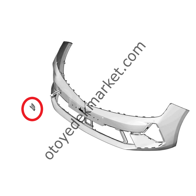 Opel Astra (2022-2024) Ön Tampon Çeki Demir Kapağı (Orijinal)