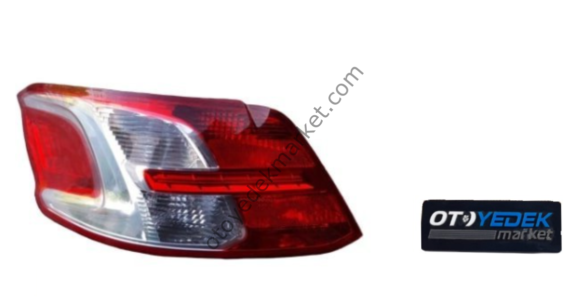 Peugeot 301 (2012-2016) Sol Arka Stop Duysuz (İthal)