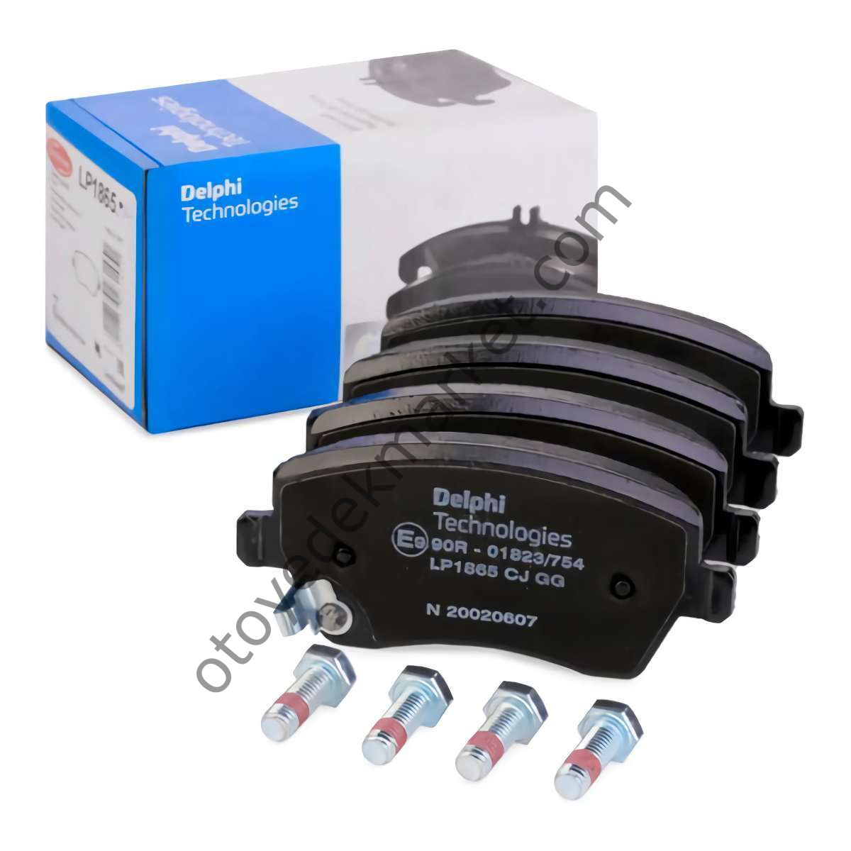 Citroen C3 (2003-2010) 1.4  ve 1.6 Benzinli Ön Fren Balata Takımı (Delphi)