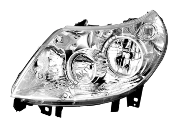 Peugeot Boxer (2007-2013) Motorlu Sol Far (Tyc)