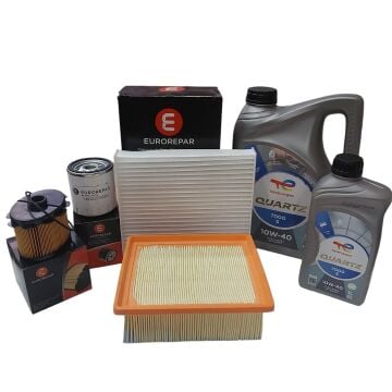 Citroen Berlingo (2002-2008) 1.9 Filtre Bakım Seti(Orijinal Eurorepar) Ve 10w40 Motor Yağ