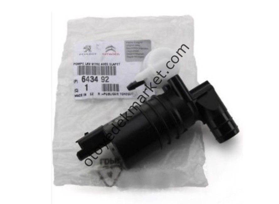 Citroen C3 (2003-2009) Cam Silecek Su Fiskiye Motoru / Pompası (Orijinal)