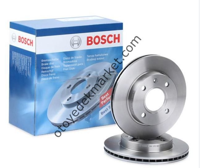 Ford Fiesta (2008-2013) Ön Fren Disk Havalı 258 Mm (Bosch)