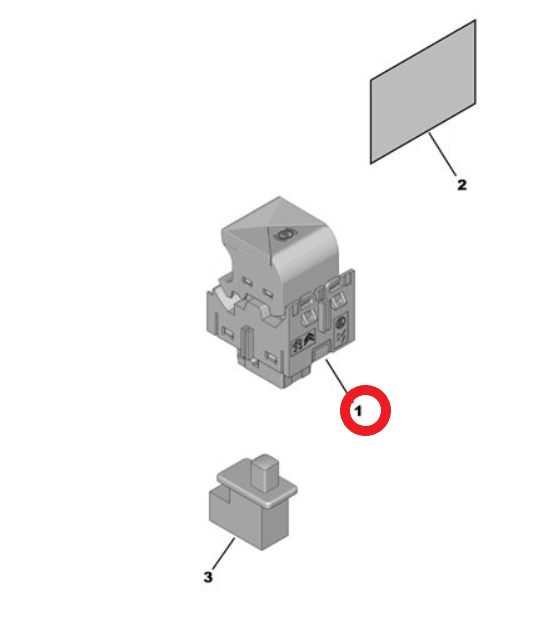 DS9 (2020-2026) El Fren Düğmesi (Orijinal)
