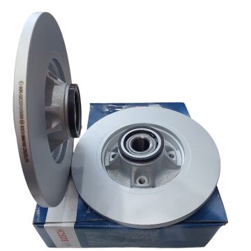 Citroen C4- DS4 (2011-2015) Poryalı Rulmalı Arka Fren Disk Takımı (Bosch)