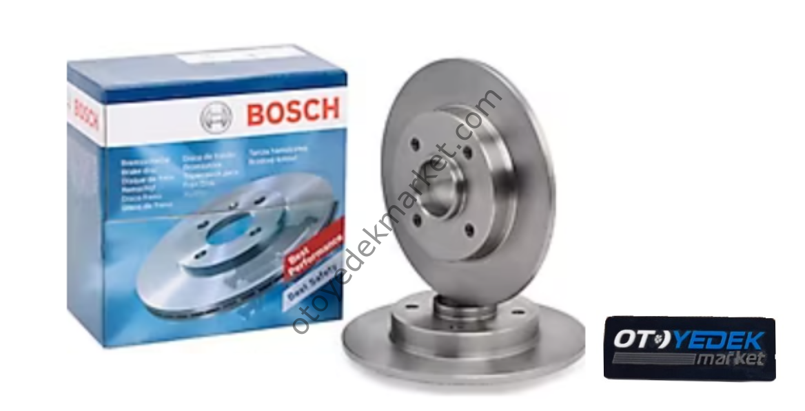 Citroen DS5 (2011-2015) Poryalı Rulmalı Arka Fren Disk Takımı (Bosch)