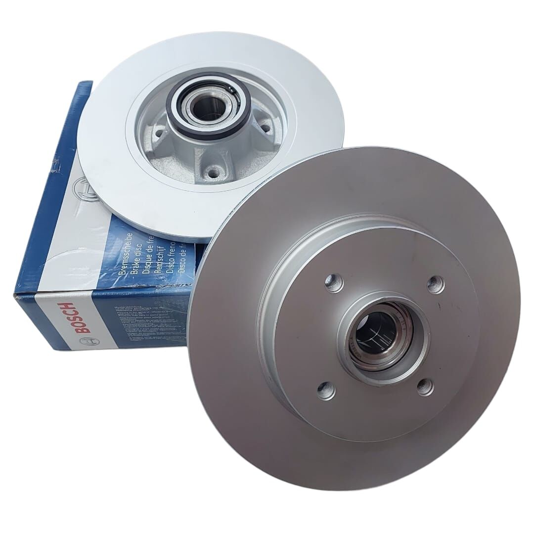 Peugeot 3008 (2009-2015)  Poryalı Rulmanlı Arka Fren Disk Takımı (Bosch)