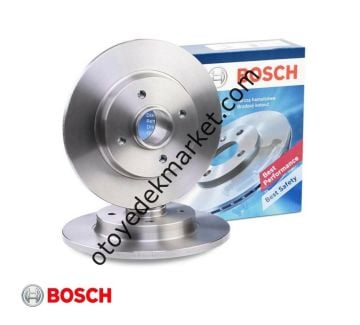 Peugeot Partner Tepee (2009-2019) Poryalı Rulmanlı Arka Fren Disk Takımı (Bosch)