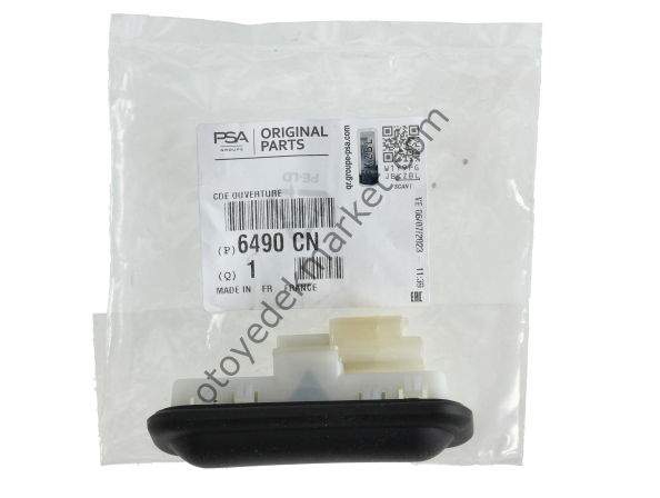 Citroen C3 (2003-2010) Bagaj Açma Butonu (Orijinal)