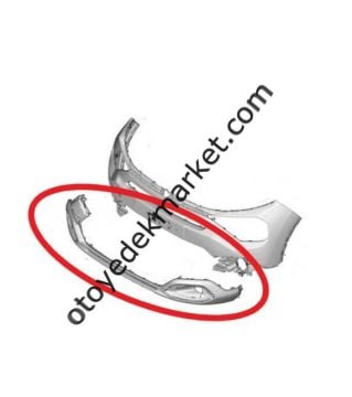 Citroen C4 X (2021-2024) Ön Tampon Altı (Phira)