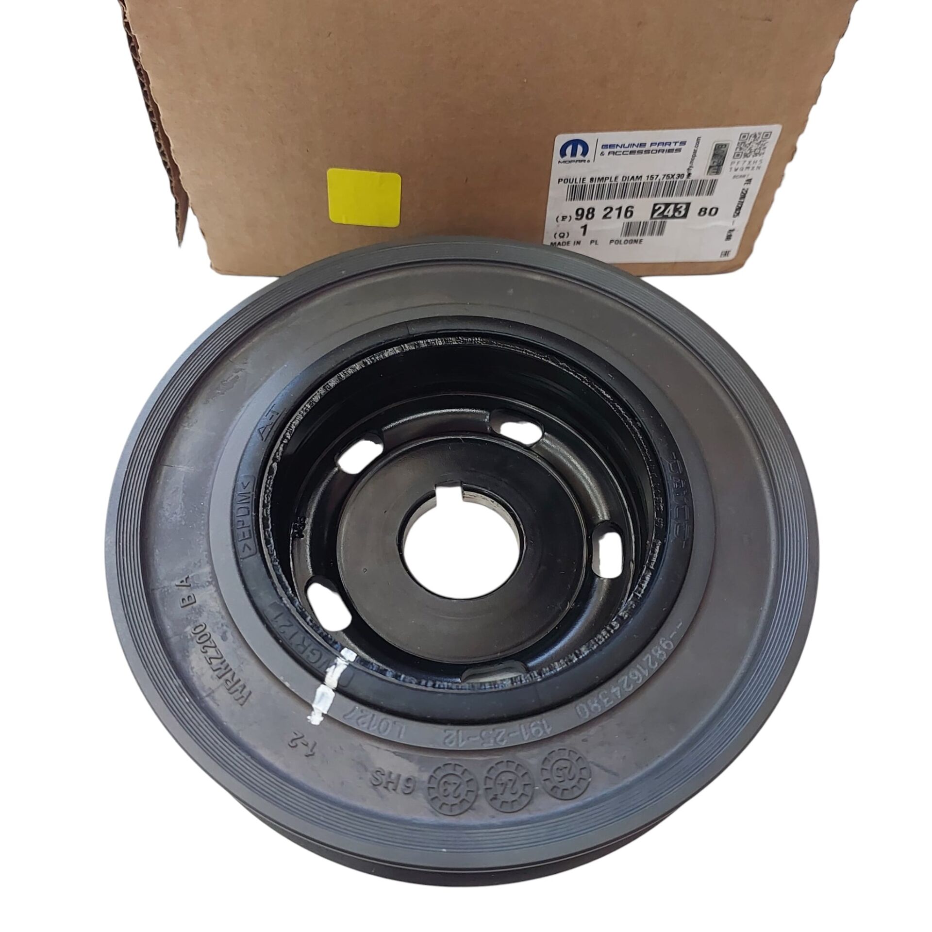 Citroen Jumpy (2018-2023) 1.5 BlueHdi Euro 6 Krank Kasnağı (Orijinal)